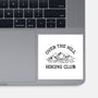 Over The Hill Hiking Club-None-Glossy-Sticker-kg07