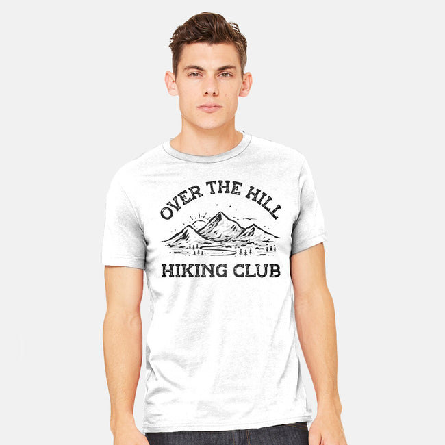 Over The Hill Hiking Club-Mens-Heavyweight-Tee-kg07
