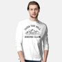 Over The Hill Hiking Club-Mens-Long Sleeved-Tee-kg07