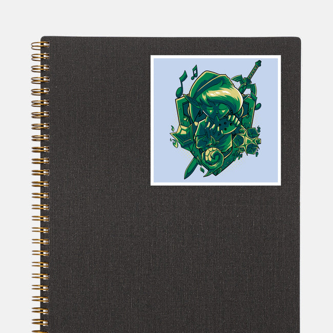 The Ocarina Of Hope-None-Glossy-Sticker-Diego Oliver