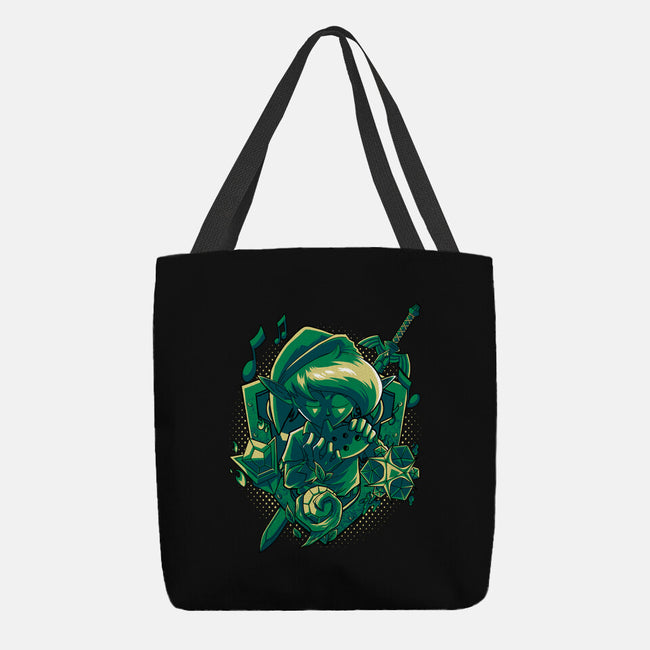 The Ocarina Of Hope-None-Basic Tote-Bag-Diego Oliver
