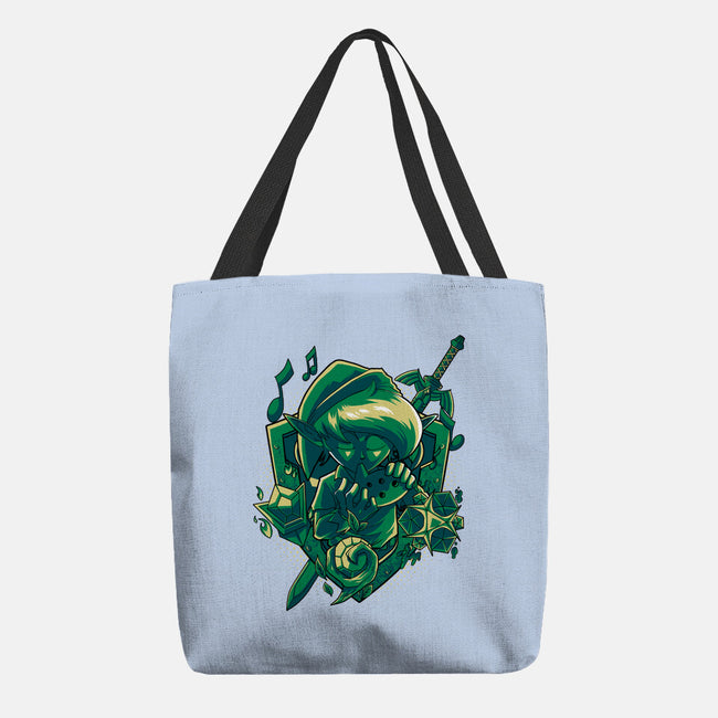 The Ocarina Of Hope-None-Basic Tote-Bag-Diego Oliver
