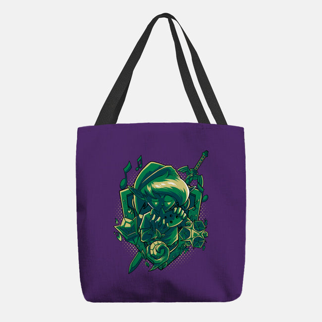 The Ocarina Of Hope-None-Basic Tote-Bag-Diego Oliver