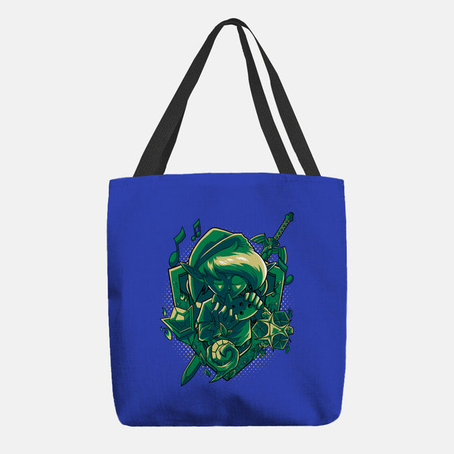 The Ocarina Of Hope-None-Basic Tote-Bag-Diego Oliver