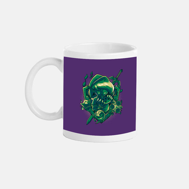 The Ocarina Of Hope-None-Mug-Drinkware-Diego Oliver