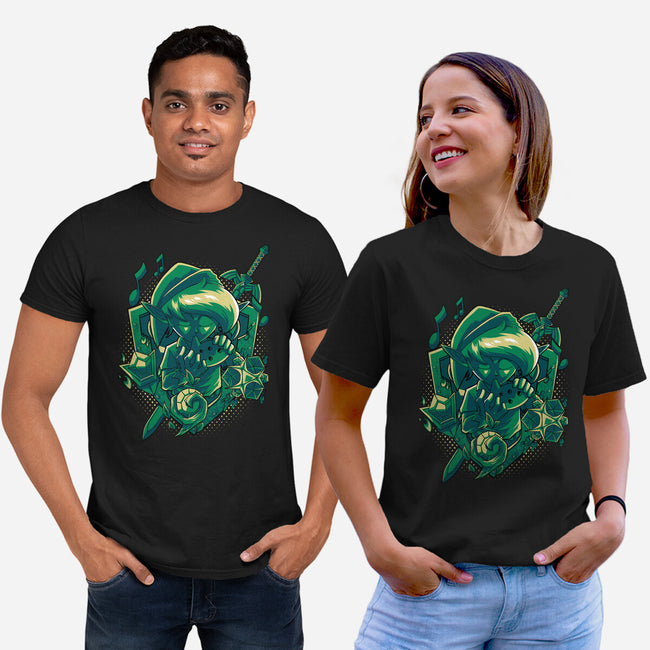 The Ocarina Of Hope-Unisex-Basic-Tee-Diego Oliver