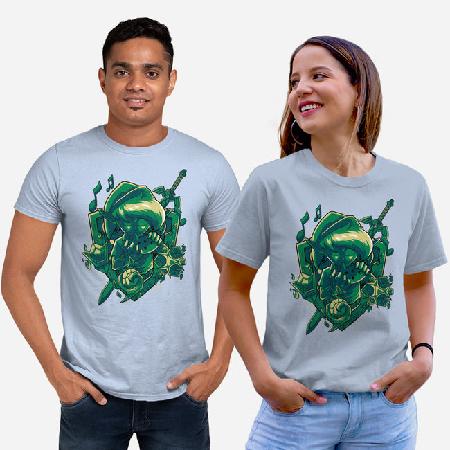 The Ocarina Of Hope-Unisex-Basic-Tee-Diego Oliver