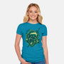 The Ocarina Of Hope-Womens-Fitted-Tee-Diego Oliver
