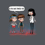 Do You Have Powers Too-Womens-V-Neck-Tee-zascanauta