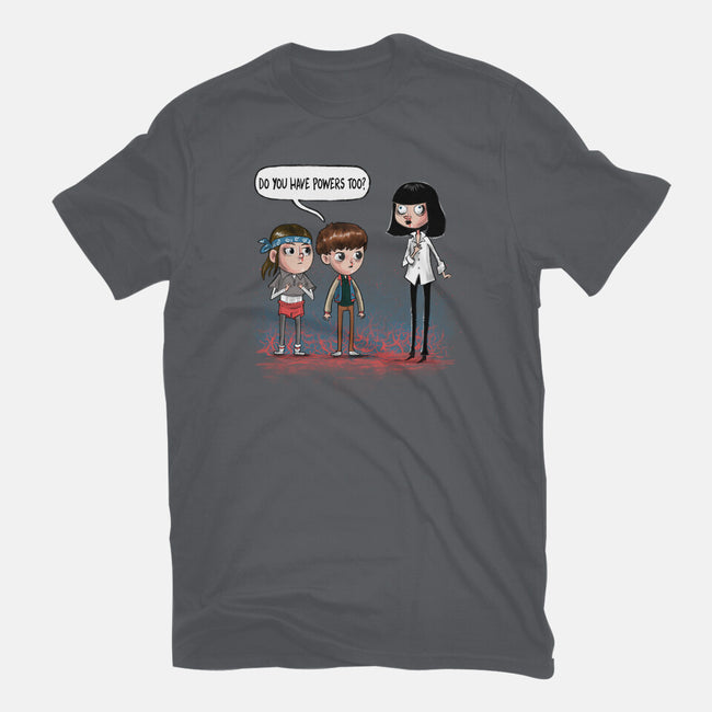Do You Have Powers Too-Womens-Fitted-Tee-zascanauta