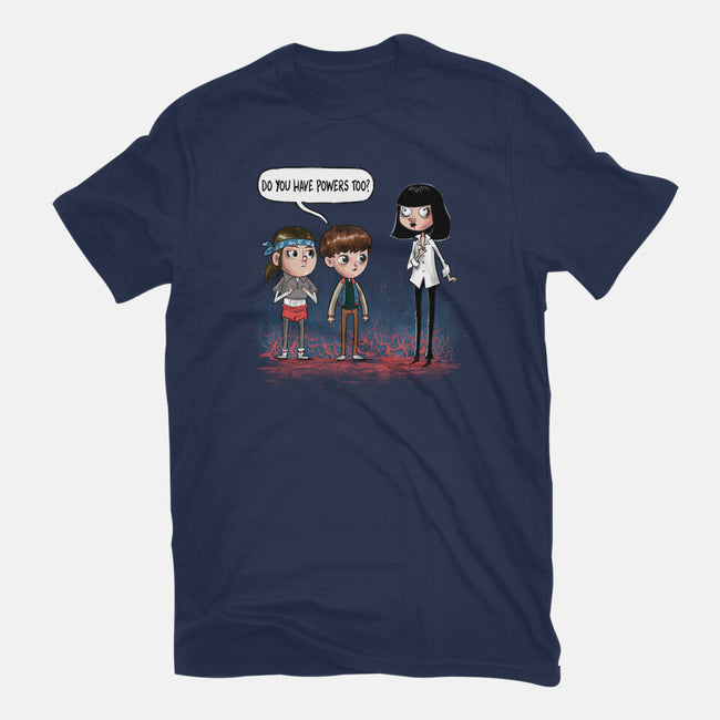 Do You Have Powers Too-Womens-Fitted-Tee-zascanauta