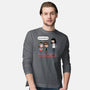 Do You Have Powers Too-Mens-Long Sleeved-Tee-zascanauta