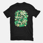 Tiny Garden-Womens-Fitted-Tee-eduely