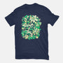 Tiny Garden-Womens-Fitted-Tee-eduely