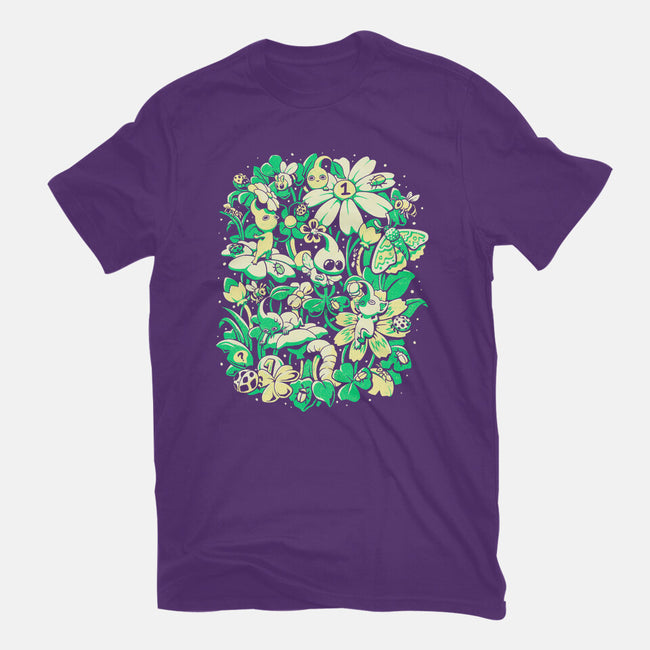Tiny Garden-Womens-Fitted-Tee-eduely