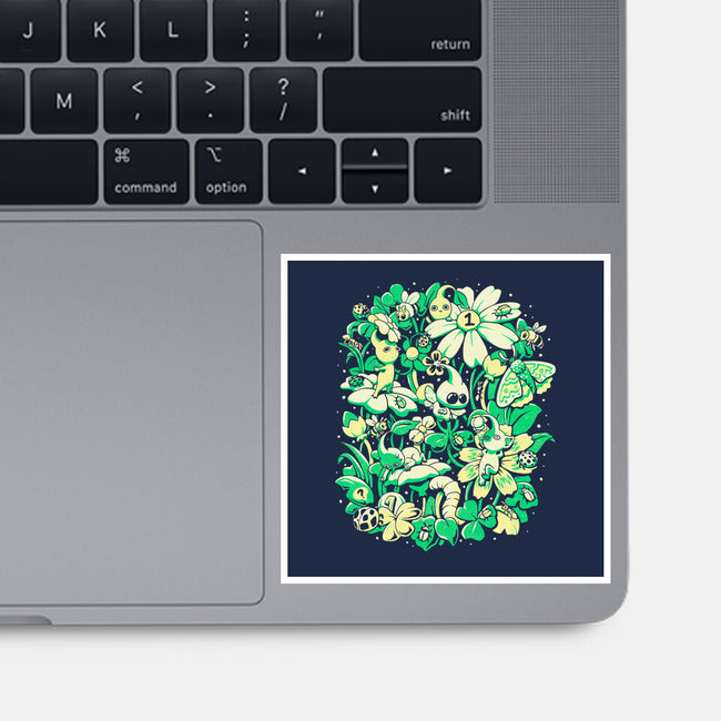 Tiny Garden-None-Glossy-Sticker-eduely