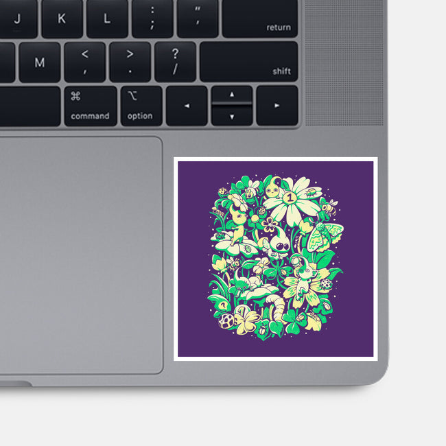 Tiny Garden-None-Glossy-Sticker-eduely