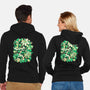 Tiny Garden-Unisex-Zip-Up-Sweatshirt-eduely