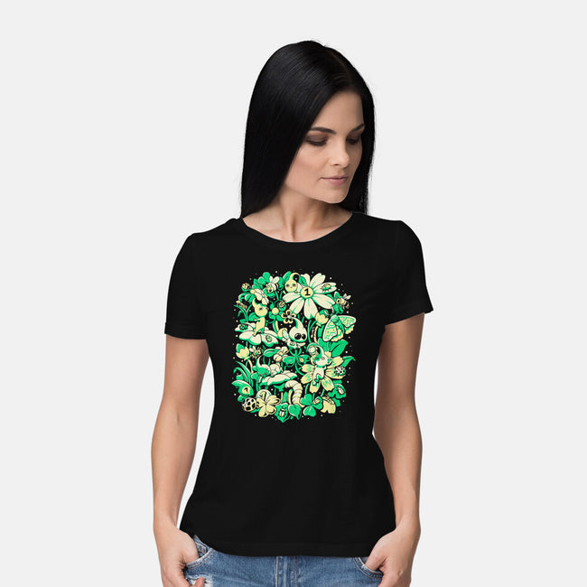Tiny Garden-Womens-Basic-Tee-eduely