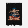 I Like Staying At Home-None-Polyester-Shower Curtain-eduely