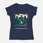 No Remorse-Womens-V-Neck-Tee-JCMaziu