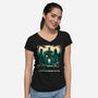 No Remorse-Womens-V-Neck-Tee-JCMaziu