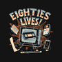 Eighties Lives-Unisex-Baseball-Tee-glitchygorilla