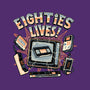 Eighties Lives-None-Drawstring-Bag-glitchygorilla