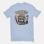 Eighties Lives-Womens-Fitted-Tee-glitchygorilla