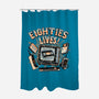 Eighties Lives-None-Polyester-Shower Curtain-glitchygorilla