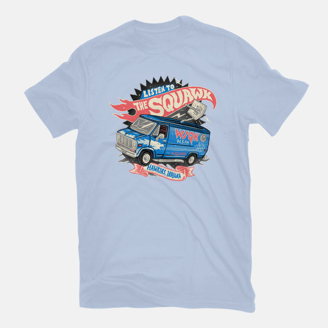 The Hometown Radio-Womens-Fitted-Tee-glitchygorilla