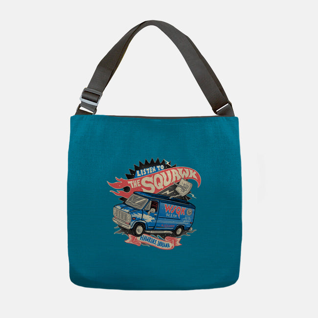 The Hometown Radio-None-Adjustable Tote-Bag-glitchygorilla