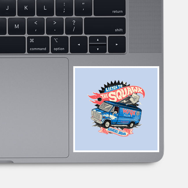 The Hometown Radio-None-Glossy-Sticker-glitchygorilla