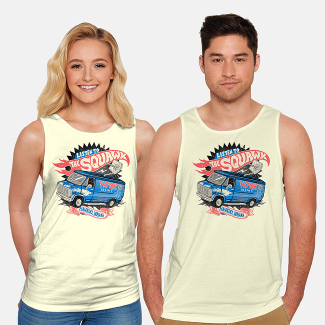 The Hometown Radio-Unisex-Basic-Tank-glitchygorilla