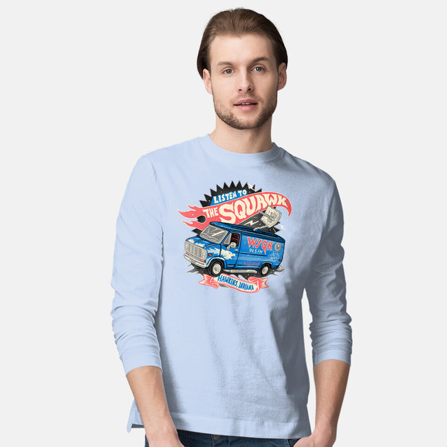 The Hometown Radio-Mens-Long Sleeved-Tee-glitchygorilla