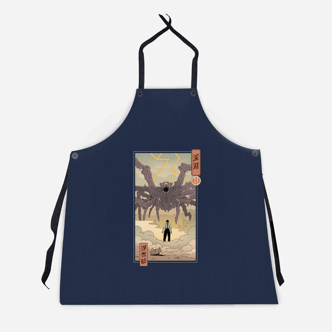 Strange Abyss-Unisex-Kitchen-Apron-vp021