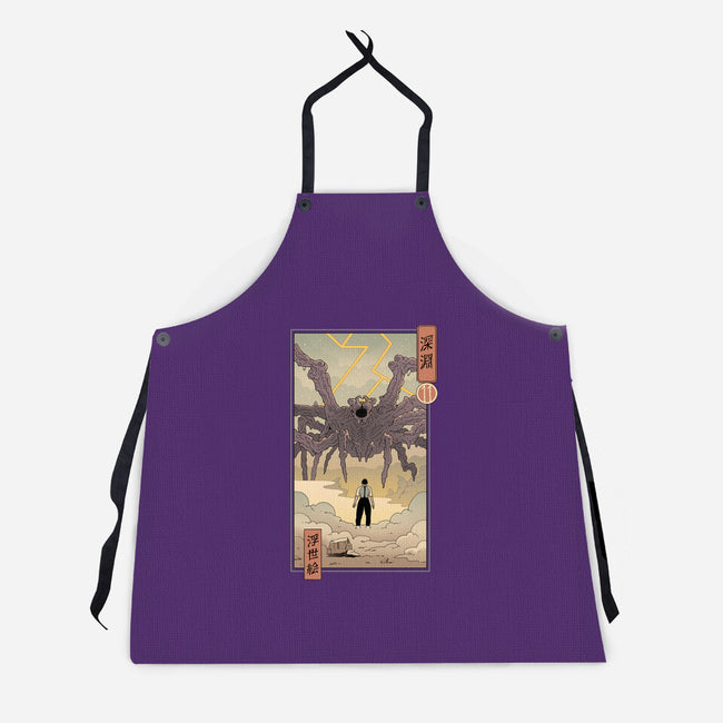Strange Abyss-Unisex-Kitchen-Apron-vp021