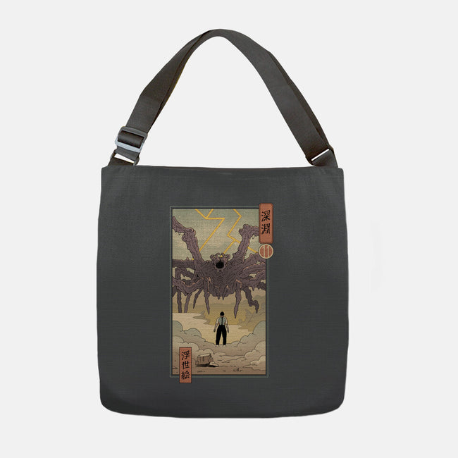 Strange Abyss-None-Adjustable Tote-Bag-vp021