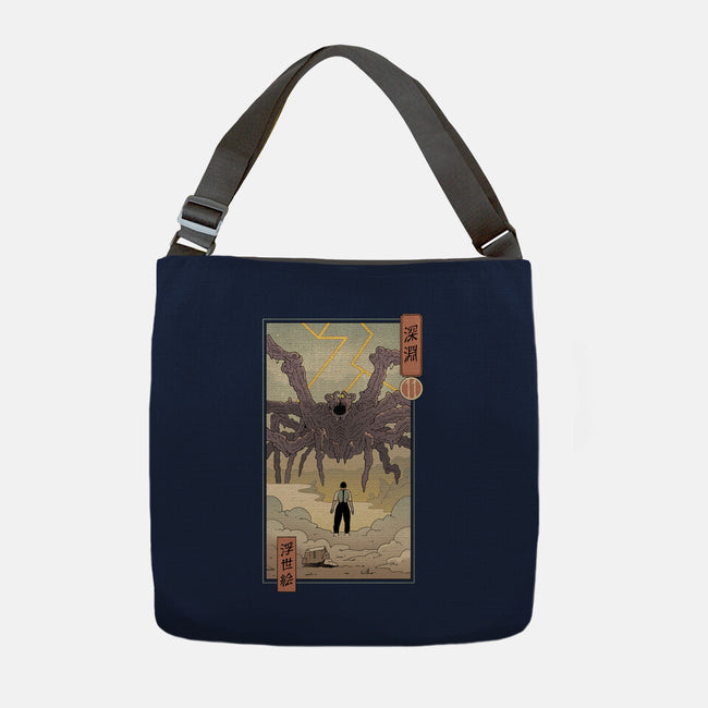 Strange Abyss-None-Adjustable Tote-Bag-vp021