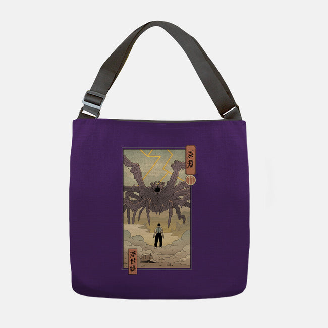 Strange Abyss-None-Adjustable Tote-Bag-vp021