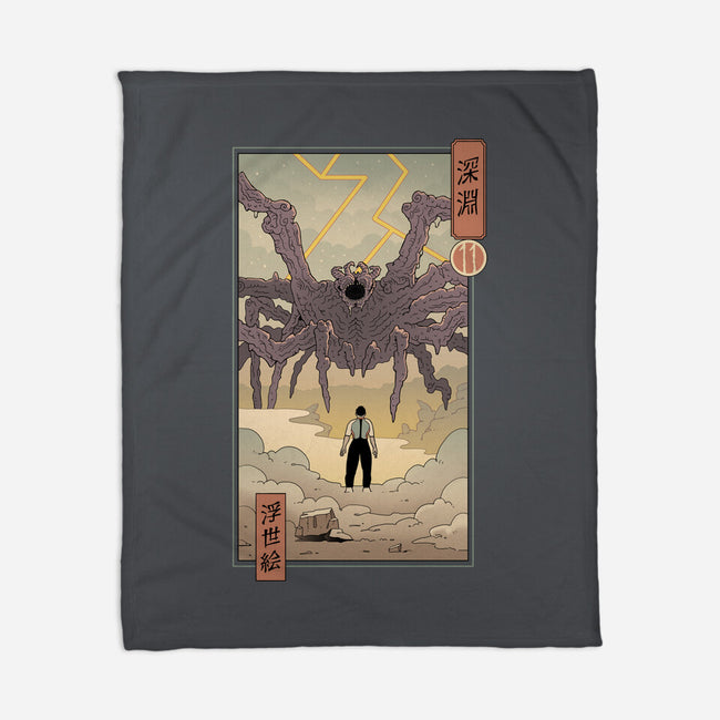Strange Abyss-None-Fleece-Blanket-vp021
