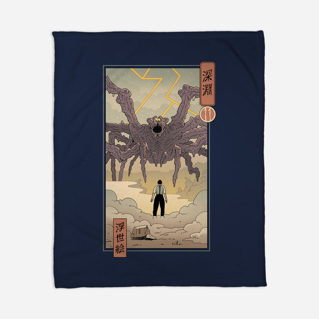 Strange Abyss-None-Fleece-Blanket-vp021