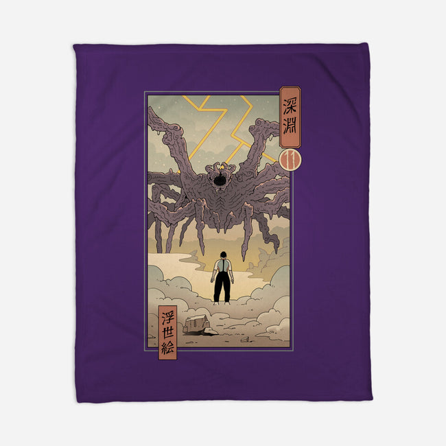 Strange Abyss-None-Fleece-Blanket-vp021