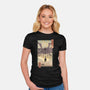 Strange Abyss-Womens-Fitted-Tee-vp021