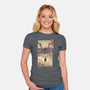 Strange Abyss-Womens-Fitted-Tee-vp021