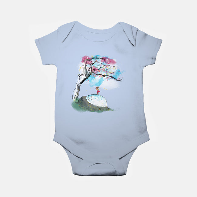 The Nap Under The Sakura Tree-Baby-Basic-Onesie-kharmazero