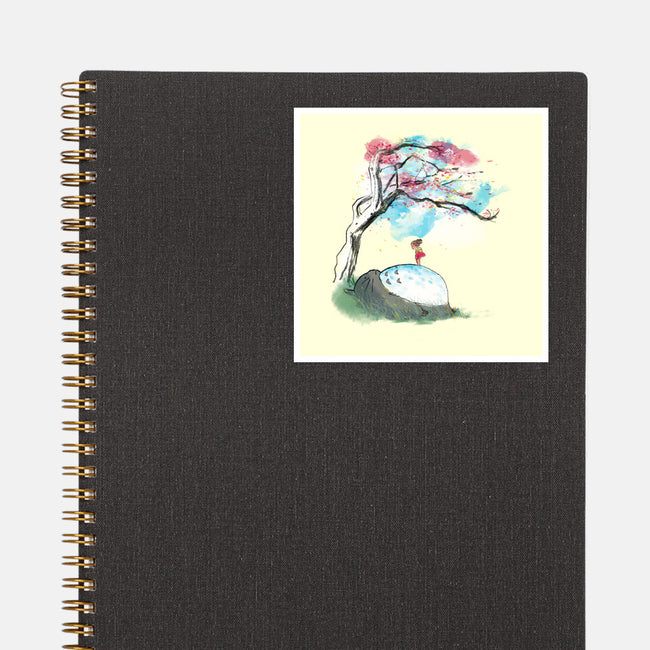 The Nap Under The Sakura Tree-None-Glossy-Sticker-kharmazero