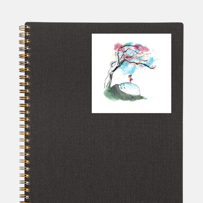 The Nap Under The Sakura Tree-None-Glossy-Sticker-kharmazero