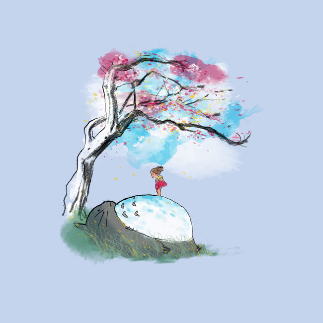The Nap Under The Sakura Tree-None-Drawstring-Bag-kharmazero