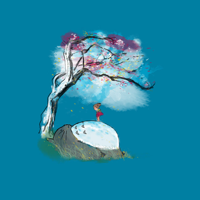 The Nap Under The Sakura Tree-None-Matte-Poster-kharmazero